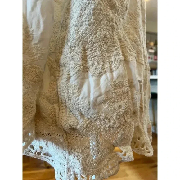 DEMOCRACY boho baggy tunic top womens size medium - Picture 6 of 11